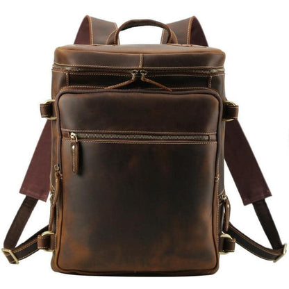 The Valdo – Vintage Leather Backpack | Verrone