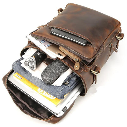 The Valdo – Vintage Leather Backpack | Verrone