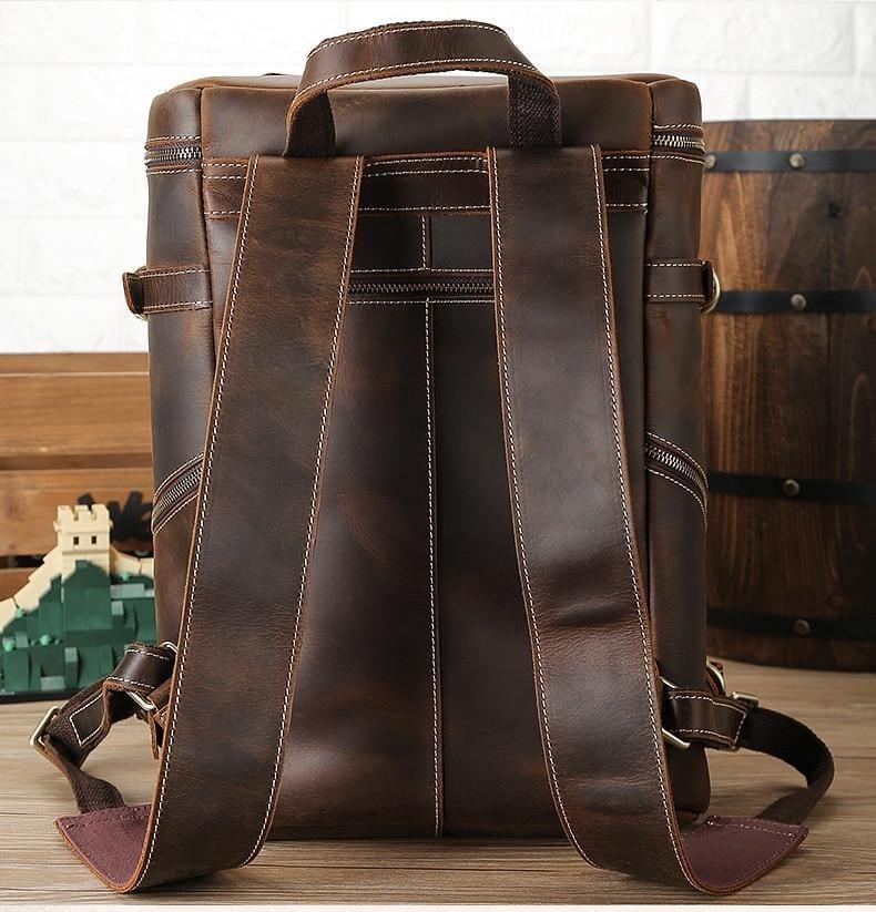 The Valdo – Vintage Leather Backpack | Verrone