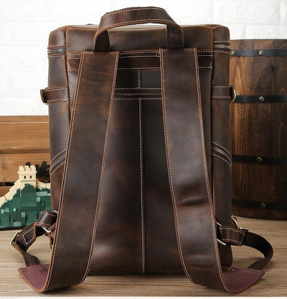 The Valdo – Vintage Leather Backpack | Verrone
