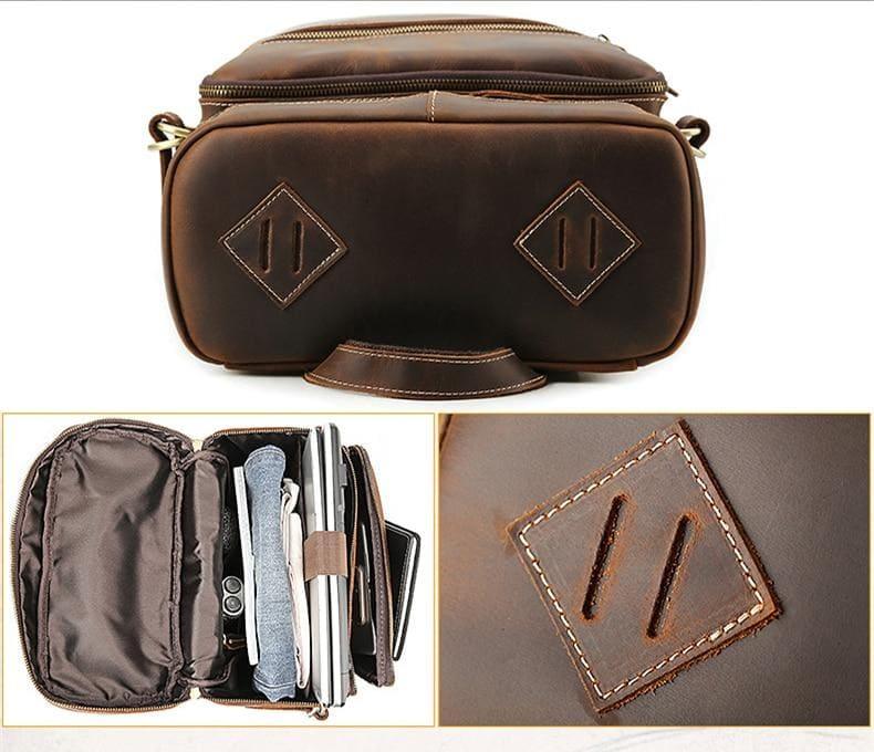 The Valdo – Vintage Leather Backpack | Verrone