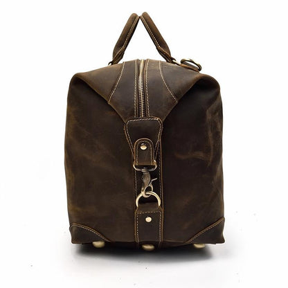 The Fiuggi – Vintage Leather Weekender | Verrone