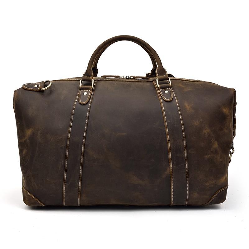 The Fiuggi – Vintage Leather Weekender | Verrone