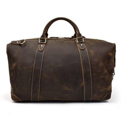 The Fiuggi – Vintage Leather Weekender | Verrone