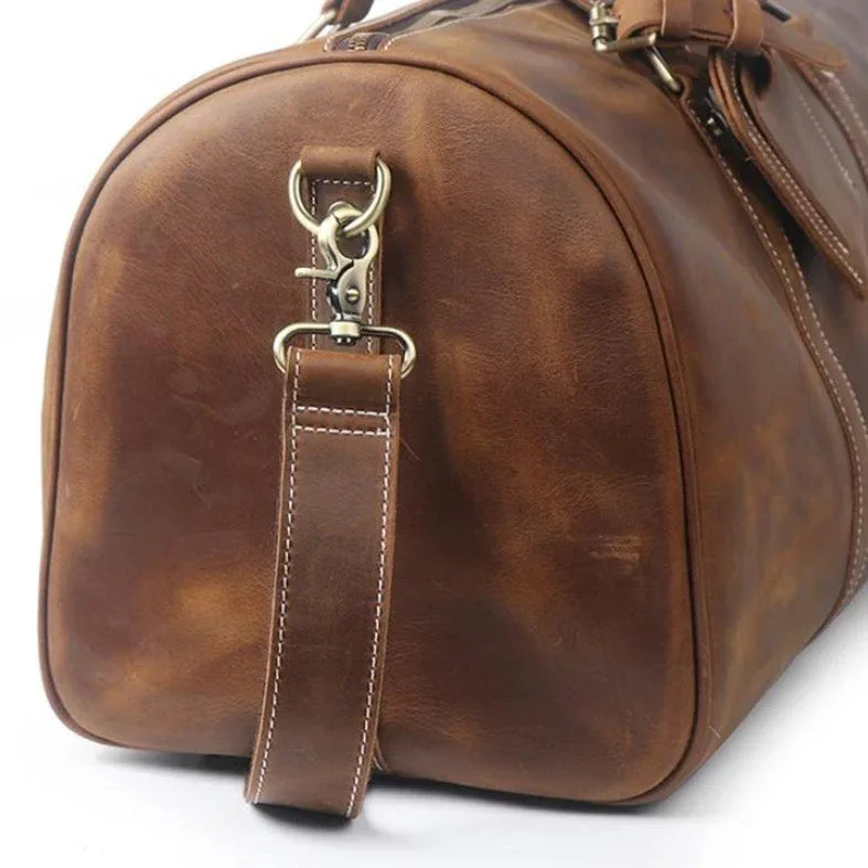 The Domani – Large Leather Duffle | Verrone