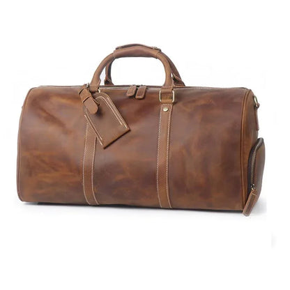 The Domani – Large Leather Duffle | Verrone