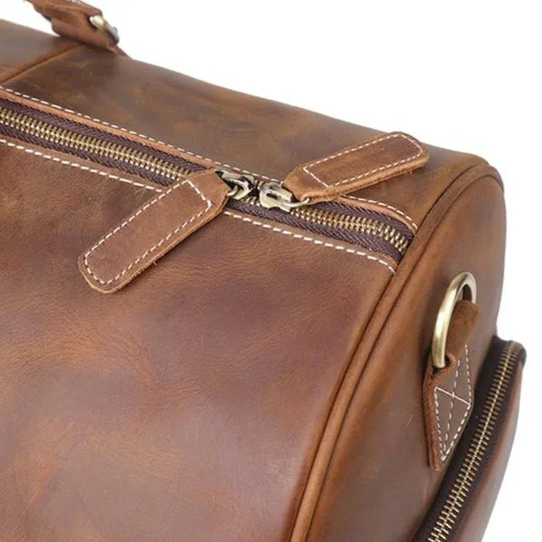 The Domani – Large Leather Duffle | Verrone