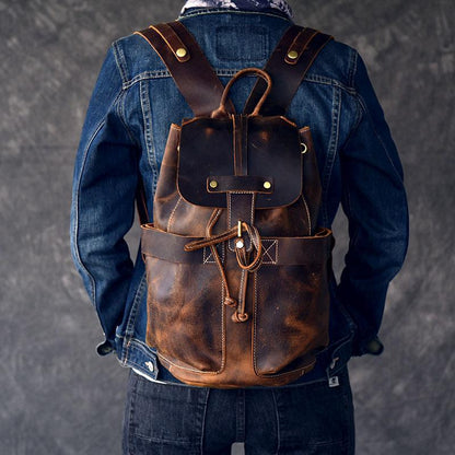 The Ovidio – Leather Travel Rucksack | Verrone