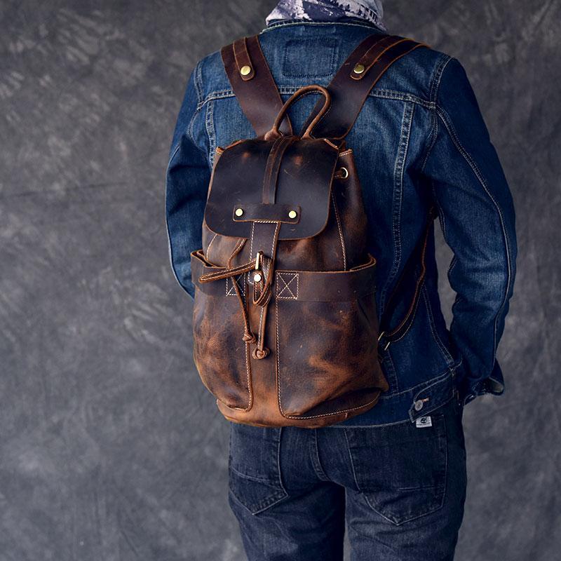 The Ovidio – Leather Travel Rucksack | Verrone
