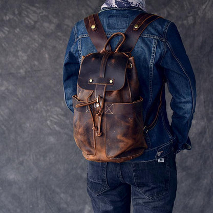 The Ovidio – Leather Travel Rucksack | Verrone