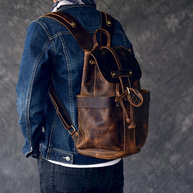 The Ovidio – Leather Travel Rucksack | Verrone