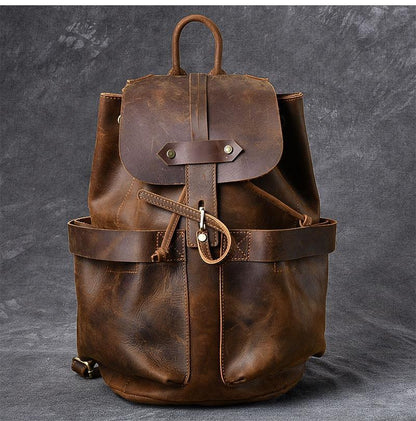 The Ovidio – Leather Travel Rucksack | Verrone