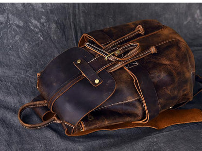The Ovidio – Leather Travel Rucksack | Verrone