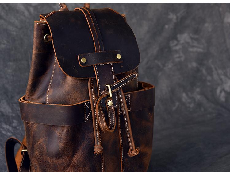 The Ovidio – Leather Travel Rucksack | Verrone