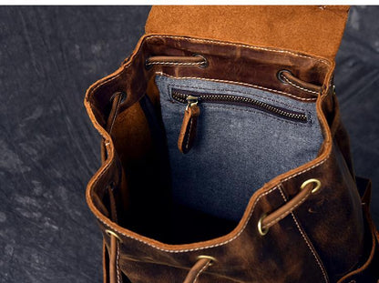 The Ovidio – Leather Travel Rucksack | Verrone
